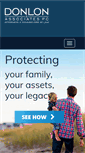 Mobile Screenshot of donlonlaw.com